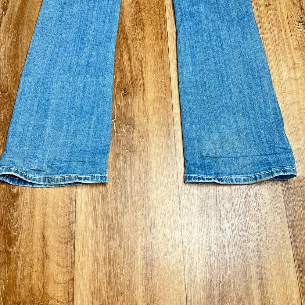 Miss Me Womens Denim Jeans Embroidered Bling Size 28X32 JW5180B12 Boot Cut - Picture 8 of 9